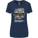 40 Year Old Banger Birthday 40th Year Old Womens Wider Cut T-Shirt Navy Blue