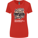 40 Year Old Banger Birthday 40th Year Old Womens Wider Cut T-Shirt Red