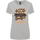 40 Year Old Banger Birthday 40th Year Old Womens Wider Cut T-Shirt Sports Grey