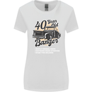 40 Year Old Banger Birthday 40th Year Old Womens Wider Cut T-Shirt White