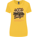 40 Year Old Banger Birthday 40th Year Old Womens Wider Cut T-Shirt Yellow