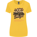 40 Year Old Banger Birthday 40th Year Old Womens Wider Cut T-Shirt Yellow