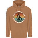 40 Year Wedding Anniversary 40th Marriage Mens 80% Cotton Hoodie Caramel Latte