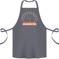40th Birthday 40 Year Old Ageometer Funny Cotton Apron 100% Organic Steel