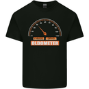 40th Birthday 40 Year Old Ageometer Funny Mens Cotton T-Shirt Tee Top Black