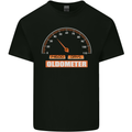 40th Birthday 40 Year Old Ageometer Funny Mens Cotton T-Shirt Tee Top Black