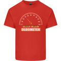40th Birthday 40 Year Old Ageometer Funny Mens Cotton T-Shirt Tee Top Red