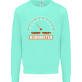 40th Birthday 40 Year Old Ageometer Funny Mens Sweatshirt Jumper Peppermint