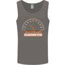 40th Birthday 40 Year Old Ageometer Funny Mens Vest Tank Top Charcoal
