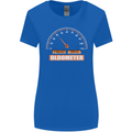 40th Birthday 40 Year Old Ageometer Funny Womens Wider Cut T-Shirt Royal Blue