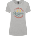 40th Birthday 40 Year Old Awesome Looks Like Womens Wider Cut T-Shirt Sports Grey
