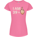 40th Birthday Funny Offensive 40 Year Old Womens Petite Cut T-Shirt Azalea