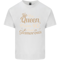 40th Birthday Queen Forty Years Old 40 Mens Cotton T-Shirt Tee Top White