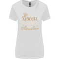 40th Birthday Queen Forty Years Old 40 Womens Wider Cut T-Shirt White