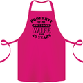 40th Wedding Anniversary 40 Year Funny Wife Cotton Apron 100% Organic Pink