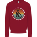 41 Year Wedding Anniversary 41st Marriage Mens Sweatshirt Jumper Red