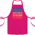 41st Birthday 41 Year Old Cotton Apron 100% Organic Pink