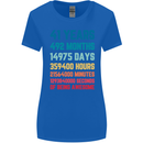41st Birthday 41 Year Old Womens Wider Cut T-Shirt Royal Blue