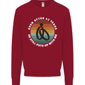 42 Year Wedding Anniversary 42nd Marriage Mens Sweatshirt Jumper Red