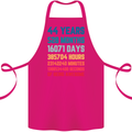 44th Birthday 44 Year Old Cotton Apron 100% Organic Pink