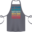 44th Birthday 44 Year Old Cotton Apron 100% Organic Steel