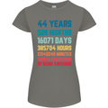 44th Birthday 44 Year Old Womens Petite Cut T-Shirt Charcoal
