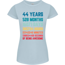 44th Birthday 44 Year Old Womens Petite Cut T-Shirt Light Blue