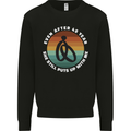 45 Year Wedding Anniversary 45th Marriage Mens Sweatshirt Jumper Black