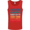 46th Birthday 46 Year Old Mens Vest Tank Top Red