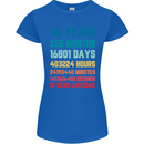 46th Birthday 46 Year Old Womens Petite Cut T-Shirt Royal Blue