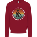 47 Year Wedding Anniversary 47th Marriage Mens Sweatshirt Jumper Red