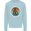 48 Year Wedding Anniversary 48th Marriage Mens Sweatshirt Jumper Light Blue