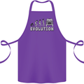 4X4 Evolution Off Road Roading Funny Cotton Apron 100% Organic Purple