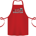 4X4 Evolution Off Road Roading Funny Cotton Apron 100% Organic Red