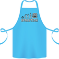 4X4 Evolution Off Road Roading Funny Cotton Apron 100% Organic Turquoise