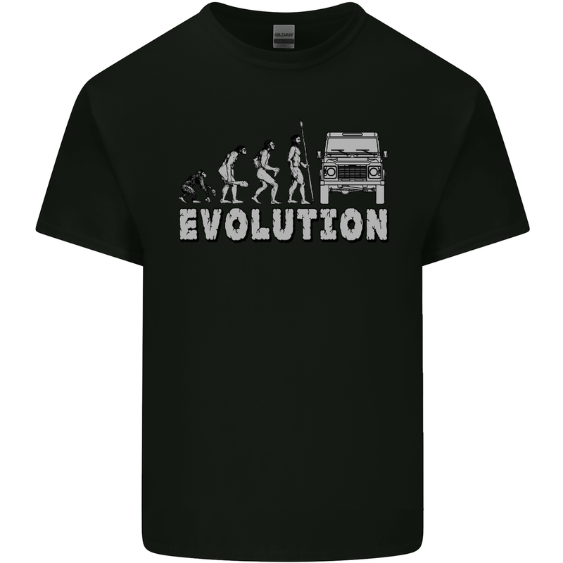 4X4 Evolution Off Road Roading Funny Kids T-Shirt Childrens Black