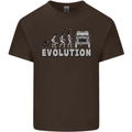 4X4 Evolution Off Road Roading Funny Kids T-Shirt Childrens Chocolate