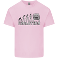 4X4 Evolution Off Road Roading Funny Kids T-Shirt Childrens Light Pink