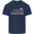 4X4 Evolution Off Road Roading Funny Kids T-Shirt Childrens Navy Blue