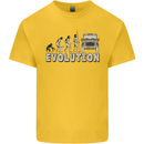 4X4 Evolution Off Road Roading Funny Kids T-Shirt Childrens Yellow