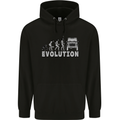 4X4 Evolution Off Road Roading Funny Mens 80% Cotton Hoodie Black