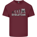 4X4 Evolution Off Road Roading Funny Mens Cotton T-Shirt Tee Top Maroon