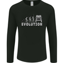 4X4 Evolution Off Road Roading Funny Mens Long Sleeve T-Shirt Black
