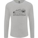 4X4 Evolution Off Road Roading Funny Mens Long Sleeve T-Shirt Sports Grey