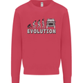 4X4 Evolution Off Road Roading Funny Mens Sweatshirt Jumper Heliconia