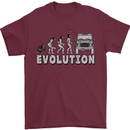 4X4 Evolution Off Road Roading Funny Mens T-Shirt Cotton Gildan Maroon