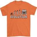 4X4 Evolution Off Road Roading Funny Mens T-Shirt Cotton Gildan Orange