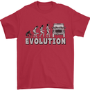 4X4 Evolution Off Road Roading Funny Mens T-Shirt Cotton Gildan Red