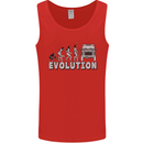 4X4 Evolution Off Road Roading Funny Mens Vest Tank Top Red