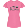 4X4 Evolution Off Road Roading Funny Womens Petite Cut T-Shirt Azalea